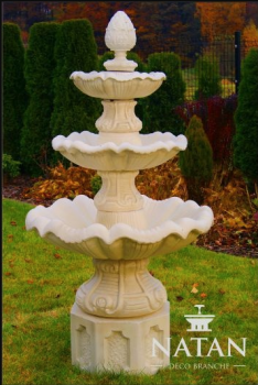 Zierbrunnen Springbrunnen Skulptur Brunnen Deko Garten Fontaine Teich Neu 172cm